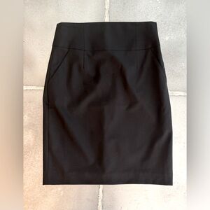 Banana Republic Black Pencil Skirt Size 2